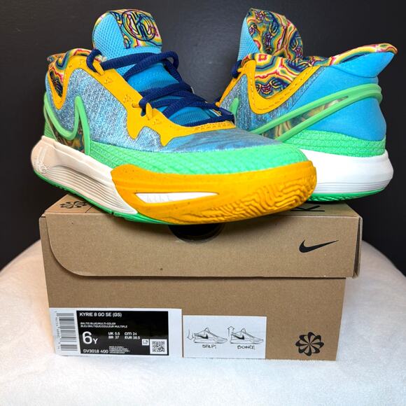 Nike Other - Nike Kyrie 8 GO SE GS “Baltic Blue” Multi-Color – DV3018-400 | 6Y